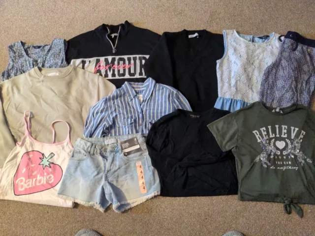 Girls Bundle Of Clothes Aged 13-14 Years. Please See Description.
