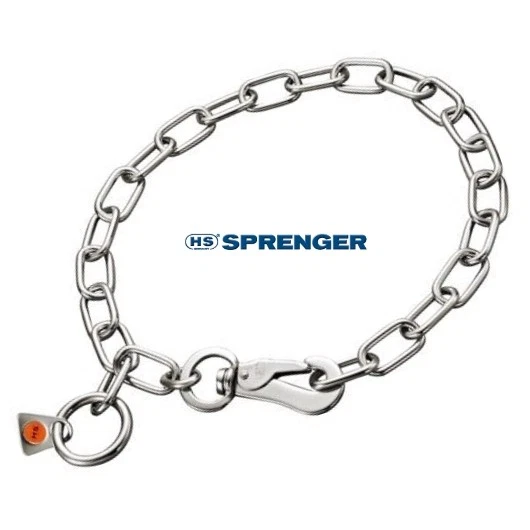 Herm. Sprenger Hundehalskette 33cm - Edelstahl Mit Sprenger-Haken Für Kleine Hunde