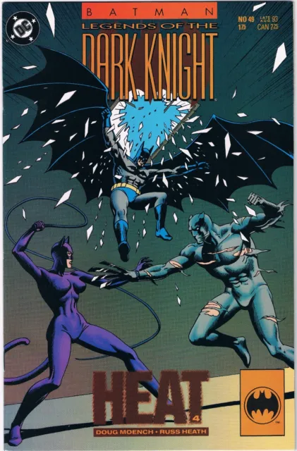 1993 Batman Legends Of The Dark Knight 49 Heat Pt.4 DC Comic Book