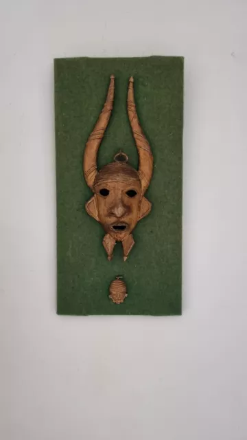 Bronze Mask african. masque Bronze afrique