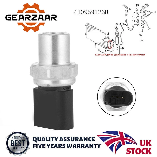 FITS AUDI A3 A4 A5 A6 VW Seat Skoda Air Conditioning A/C Pressure