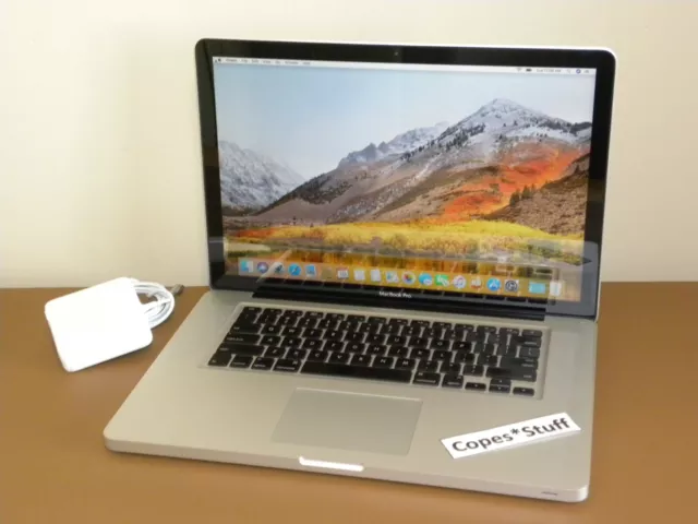 Apple Macbook Pro 15" A1286 Mid 2010 i5 2.53GHz 250GB SSD 8GB 10.13 High Sierra