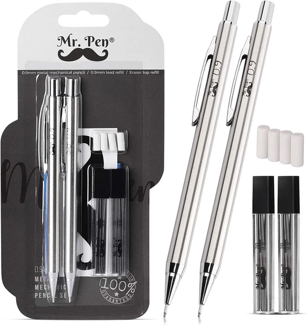 ART MECHANICAL PENCILS Set Metal Drafting Sketching Drawing Pencil