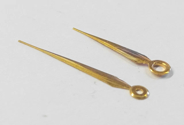 Paire D'aiguilles De Montre ETA 980.005 Dorées - Pour Réparation Horlogerie, Neuf Sans étiquette