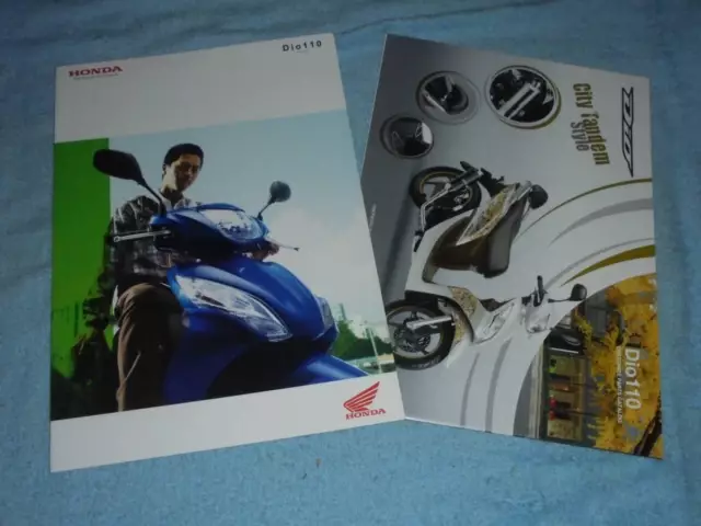 2011 Jf31 Honda Dio 110 Bike Catalog With Customized Parts Nsc110Wh Dio/Air Cool