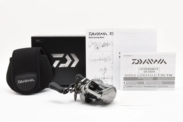 DAIWA 25 STEEZ LIMITED CT SV TW 70XH Baitcasting Reel From