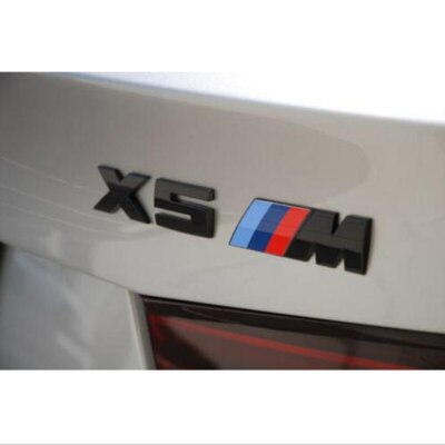 HTTY M3 m5 Logo Badge Auto Badge emblème Autocollant G01 F20 G30 F30 F31 E36 E39 E87 E60 E46 E91 X13 x5 E53 Accessoires de Style Automatique Color : D Silver, Style : Grille 