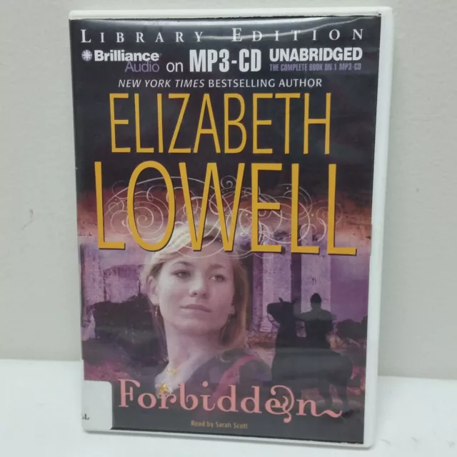 Forbidden Elizabeth Lowell MP3 CD  Audiobook Unabridged Medieval Trilogy 2 #B6