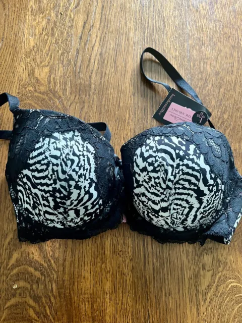 HUNKEMOLLER LADIES CERISE lace bra size 32E wired new with tags £12.99 - PicClick  UK