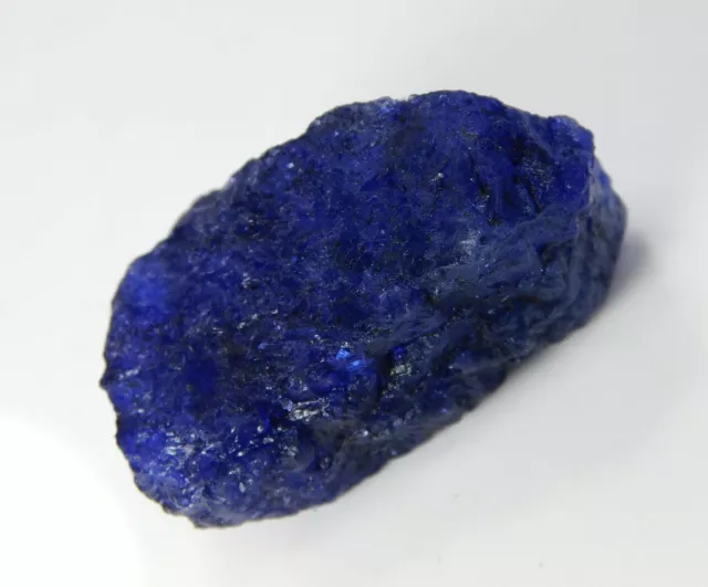 127 Ct Natural Sapphire Huge Rough Earth Mined Certified Blue Loose Gemstone 3