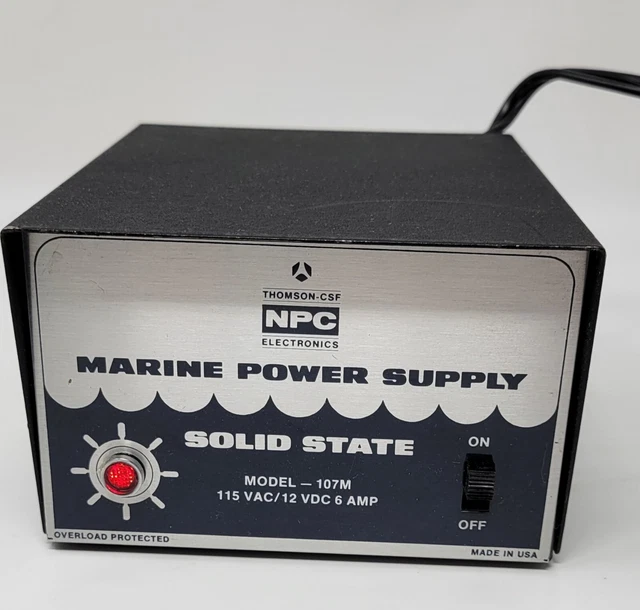 THOMSONCSF NPC ELECTRONICS Solid State Marine Power Supply 115 VAC/VDC