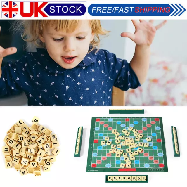 Classic Scrabble Board Game Family Kids Adults Educational Toys Puzzle Game Gift