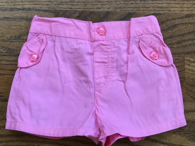 Okie Dokie Toddler Girls Pink Light Weight Shorts Size 3T EUC