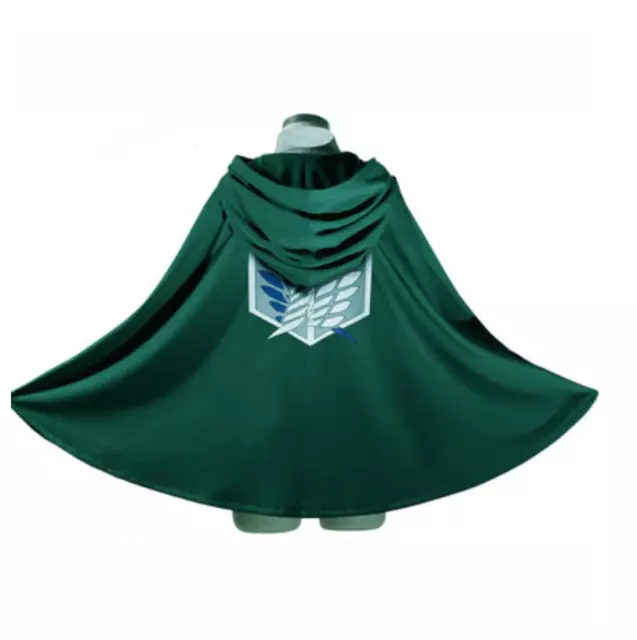 Attack on Titan Shingeki no Kyojin Scouting Legion Top Cosplay Grade Cloak Cape 3