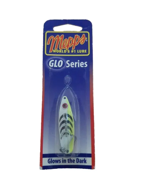 Mepps Syclops GLO Series Fishing Lure Spoon 1/4 Oz Pike Perch