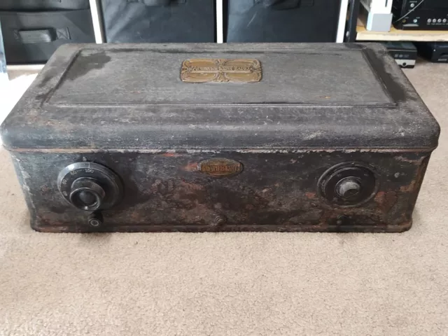 1928 ATWATER KENT METAL TUBE CASKET RADIO MODEL 44 Vintage With Tubes ...