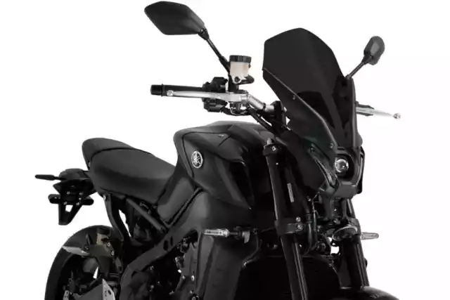 PUIG Pare-Brise Naked N. G.Touring Yamaha MT-09 2023 Fumée Sombre