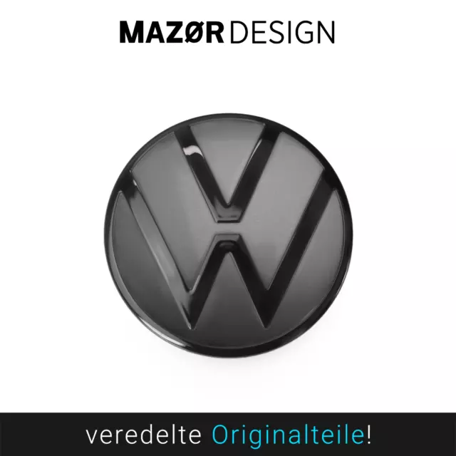 Original VW Golf 8 (5H) Plaketten 1st Edition Kotflügel seitlich Emblem  Logo schwarz chrom