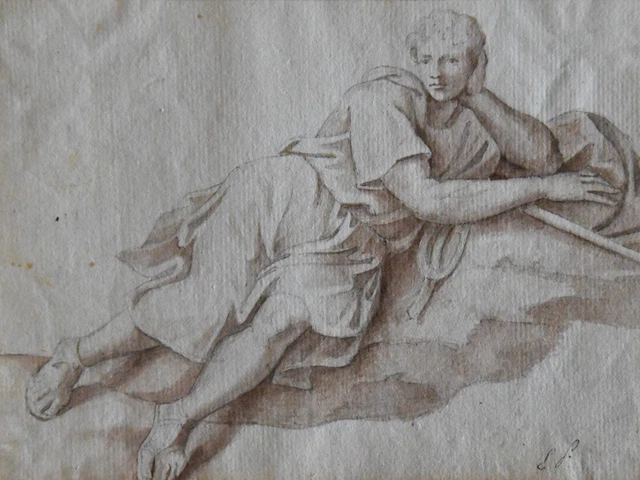 Edme-Gratien Parizeau (1783-1861) - lavis - Passy - FR