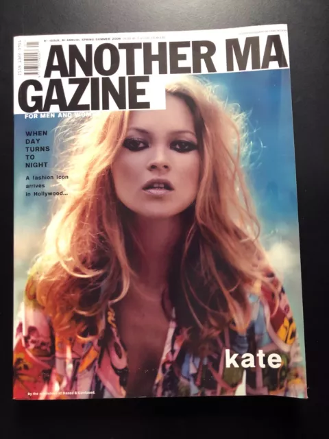 ANOTHER fashion magazine #6 KATE MOSS Damien Hirst David Bailey POSTER UNOPENED