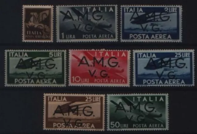 Trieste AMG VG - Mail Aerea Series New MNH