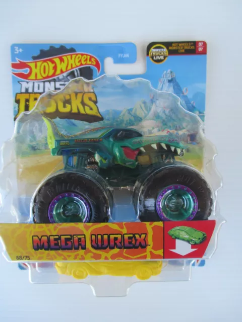 Hot Wheels Monster Truck Mega Wrex 2023 Live 5/8