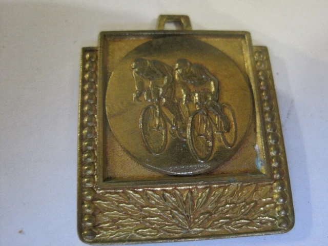 Ancienne Broche/médaille De Cycliste "American Wheelmen" - Pièce Vintage, Origine USA