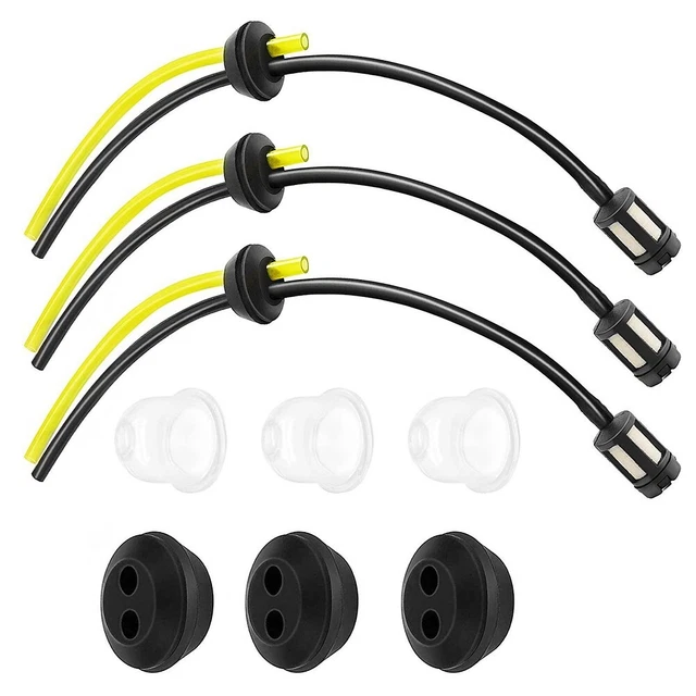 Kit Tubo Carburante Per Decespugliatore - 6 Pezzi Con Filtro Benzina Per Tosaerba E Tagliasiepi