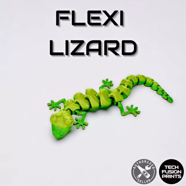 Adorable Flexi Lizard (McGybeer Official 3D Printed)