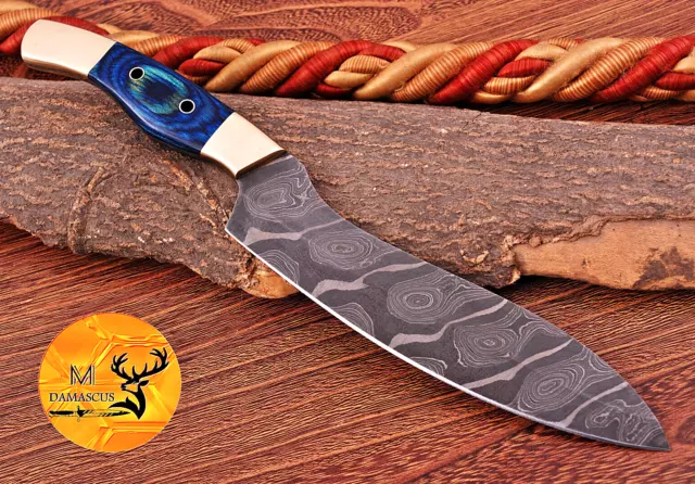 Japanese Shun Chef Knife Custom HandMade - Hand Forged Damascus Steel 1271