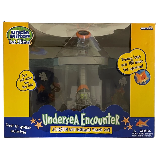 Uncle Milton Undersea Encounter Aquarium with Viewing Scope, Fish Tank 3