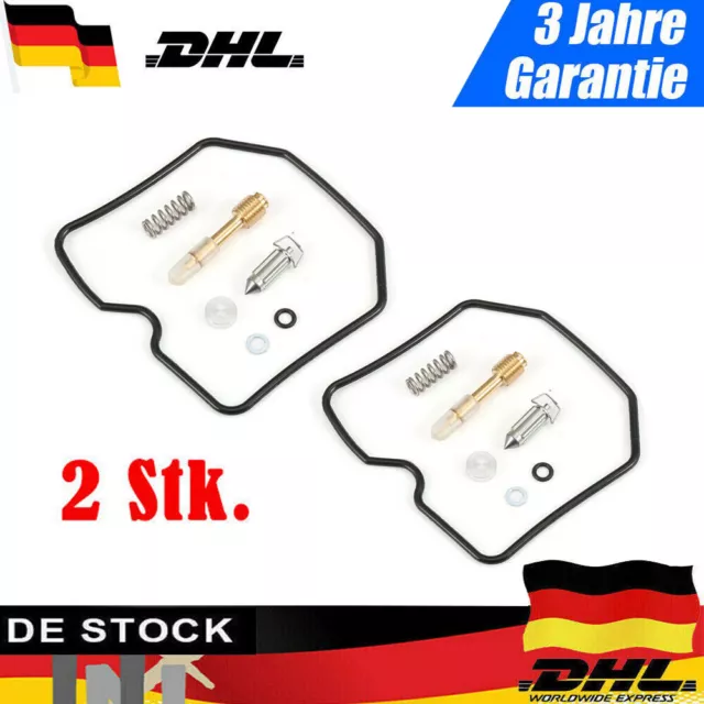 2 X Vergaser Reparatur Satz für Kawasaki EL EN ER GPZ KLE ZL 500 600 DHL DE