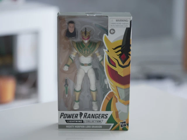 POWER RANGERS LIGHTNING Collection 6 Mighty Morphin Lord Drakkon Collectible Act EUR 31,90