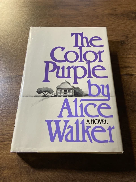 THE COLOR PURPLE 1982 ALICE WALKER Hardcover Book DJ $12.95 Pulitzer
