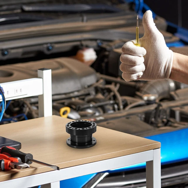 Accessorio auto mozzo volante adattatore sollevamento lega di alluminio