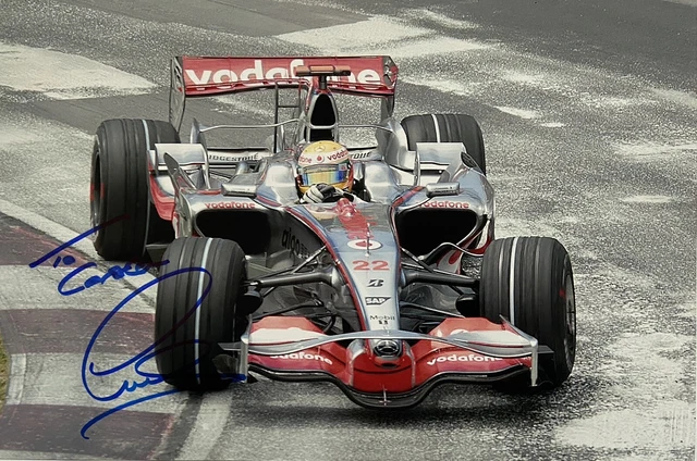 Photo Signée Originale Neville Lederle - Pilote Formule 1 1962 - Collection Motorsport