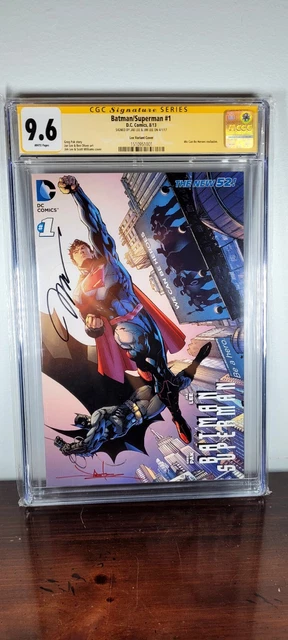 Superman/Batman 1 CGC 9.6 We Can Be Heroes Variant Signed Jim Lee/Jae Lee