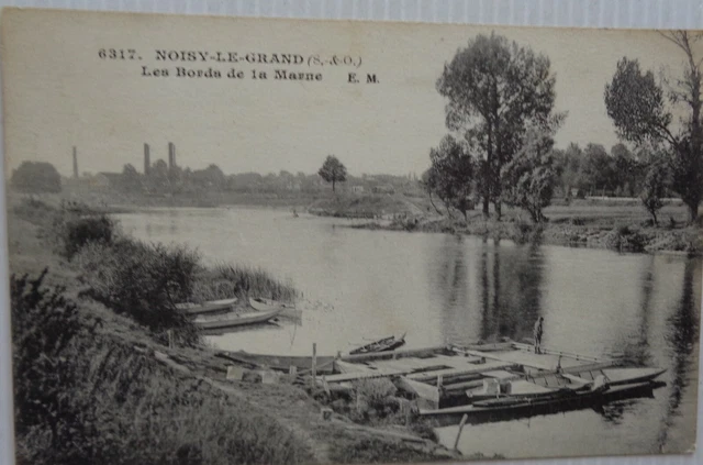 Noisy le Grand 93 CPA All Edges Of La Marne