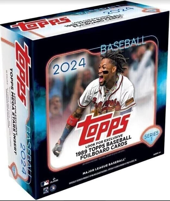 2024 TOPPS BASEBALL Series 1 MONSTER Box 16 packs 14 cards 45.00