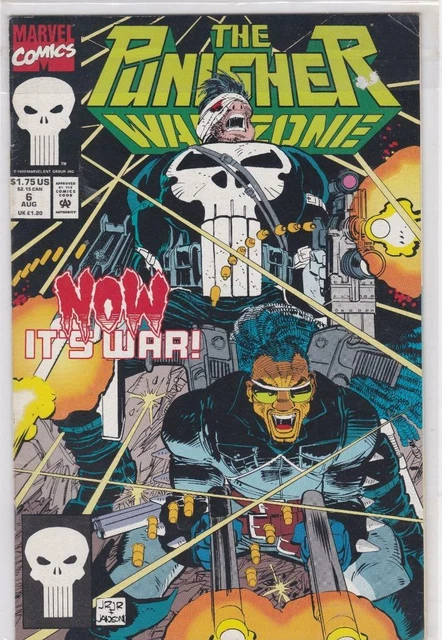 Punisher War Zone  #6:  Marvel Comics 1992