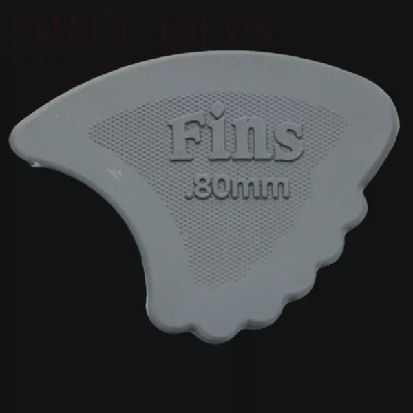 Dunlop Nylon gemessene Flossen Gitarrenplektren - 0,80 mm - 1 2 3 4 5 6 10 12 24 oder 36