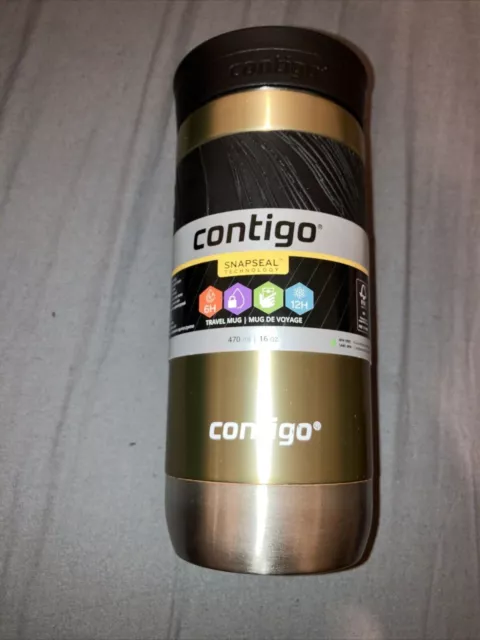 Contigo Byron Reisebecher Stahl Thermoskanne Thermobecher & Vakuumkolben Chardonnay