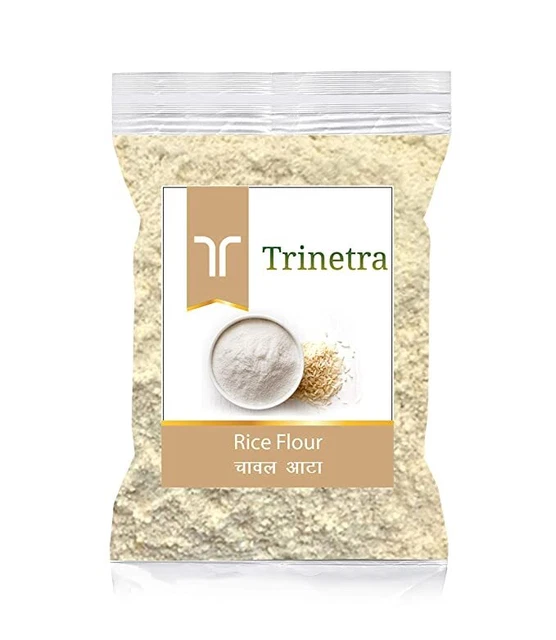 Riso Farina Chawal Atta Per Cotte Kitchenwear Brillante Al Buio Pelle Di 500g