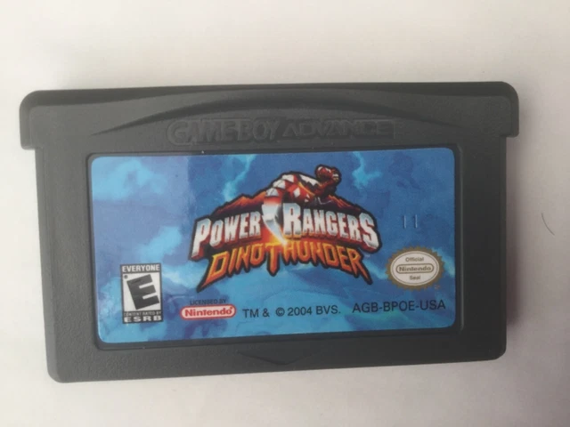 🌟POWER RANGERS🌟NINTENDO GAME Boy Advance🌟Gba🌟Sp🌟Ds🌟Fast Uk🇬🇧Postage🌟 £9 ...