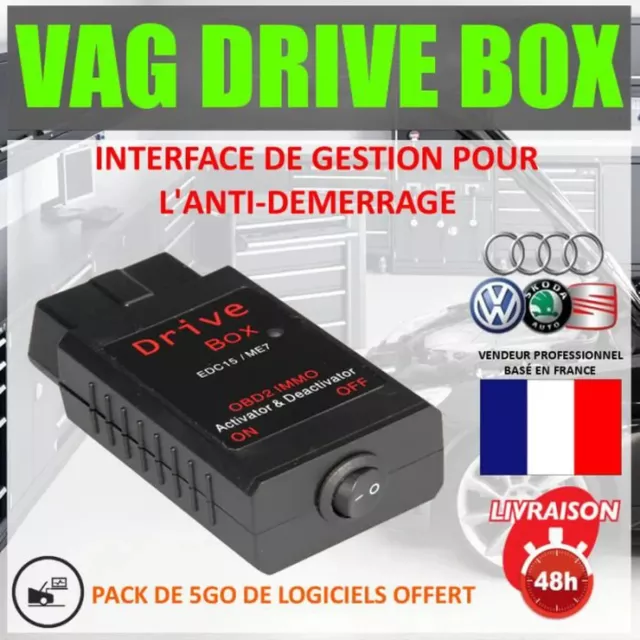 Desactive Anti Demarrage Vag Drive Box Bosch Edc Audi Seat Skoda Volkswagen