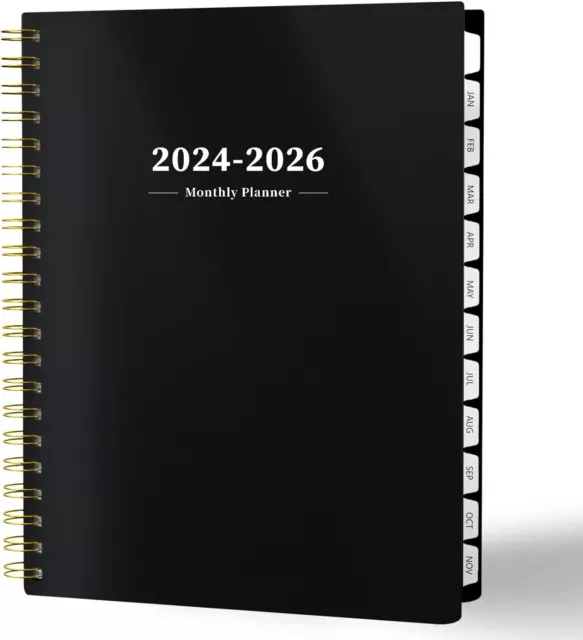 2024-2025 Monthly Planner Calendar 2 Year Appointment Organizer Book 8.5" X 11"