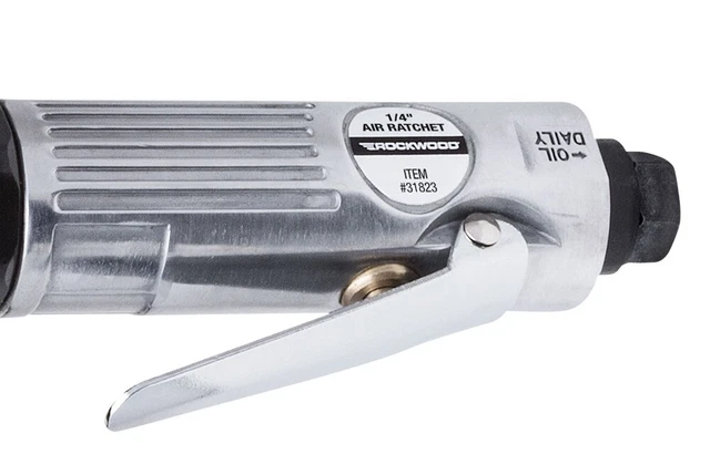 Rockwood 1/4 inch Air Ratchet Wrench Pneumatic Torque Reversible Impact Tool 3