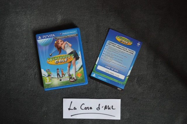 ₪ PAS DE JEU ₪ BOITE VIDE de Playstation Vita - Everybody's Golf