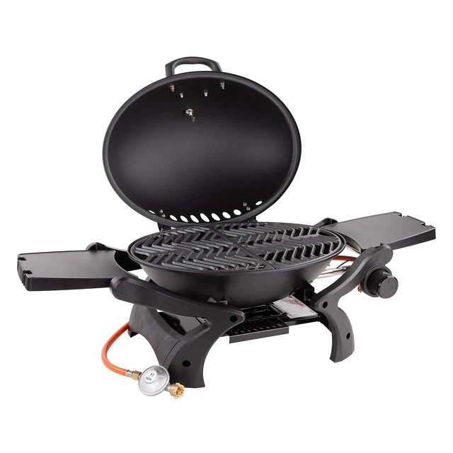 Tisch - Gasgrill Calabria Gas Tischgrill Grill BBQ 3,5 kW Grillfläche 48x36 cm