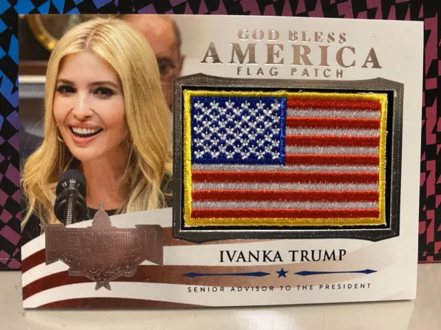 Ivanka Trump GBA-23 2020 Decision 2020 God Bless America Flag Patch